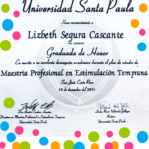 Maestría en Atención Temprana Maestría en Atención Temprana